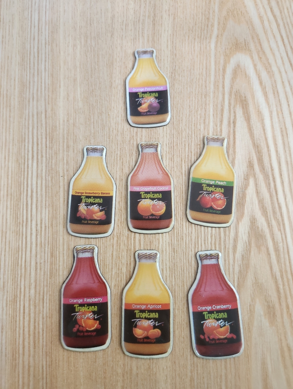 Vintage Tropicana Twister Fridge Magnets